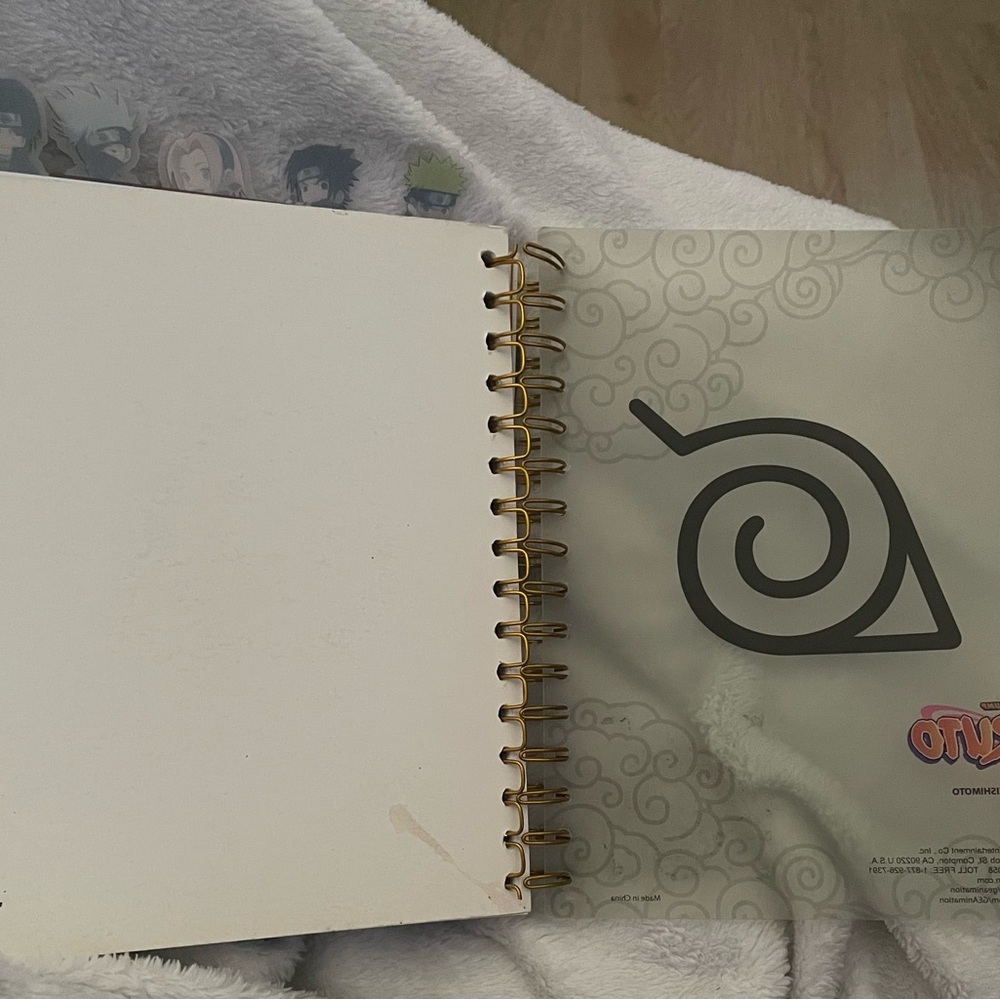 Naruto Shonen Jump Spiral-Bound Notebook - Picture 8 of 12